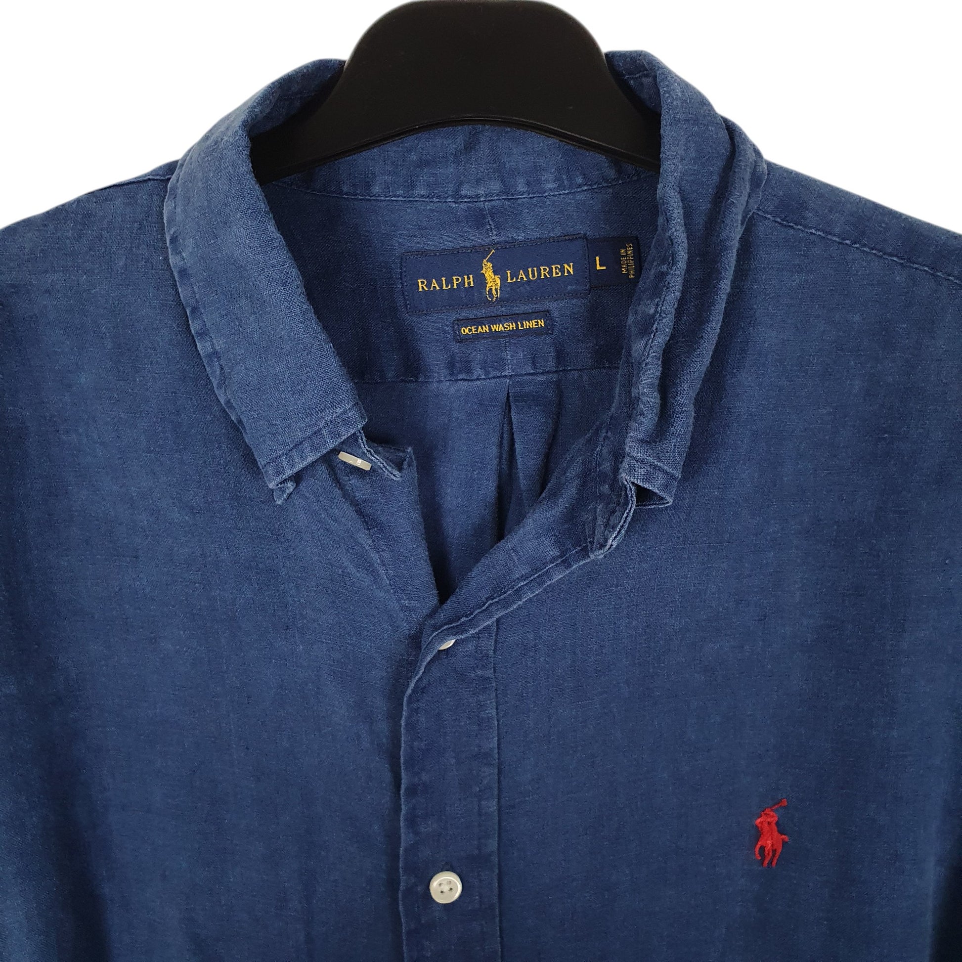 Mens Navy Ralph Lauren   Shirt