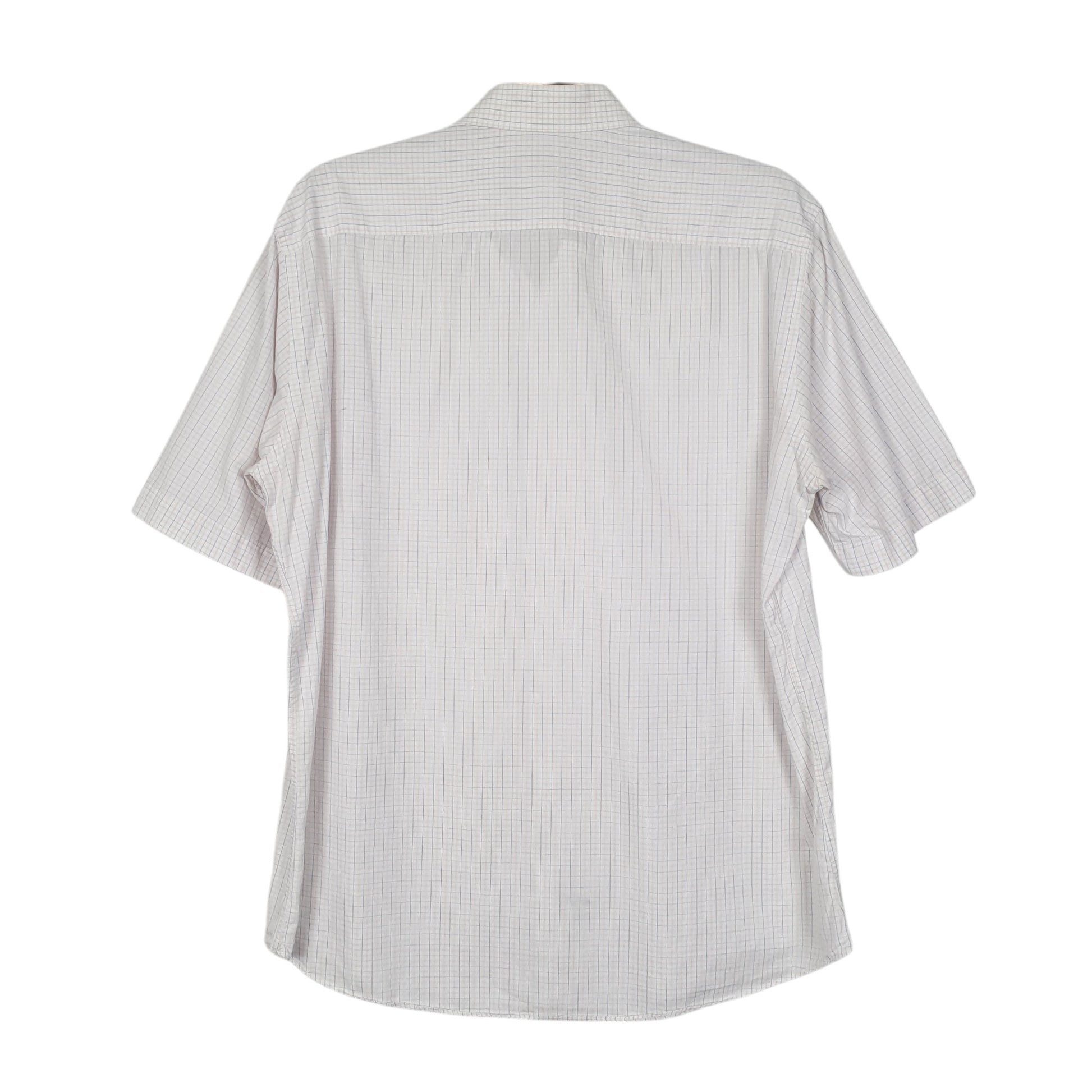 Mens White Burberry   Shirt