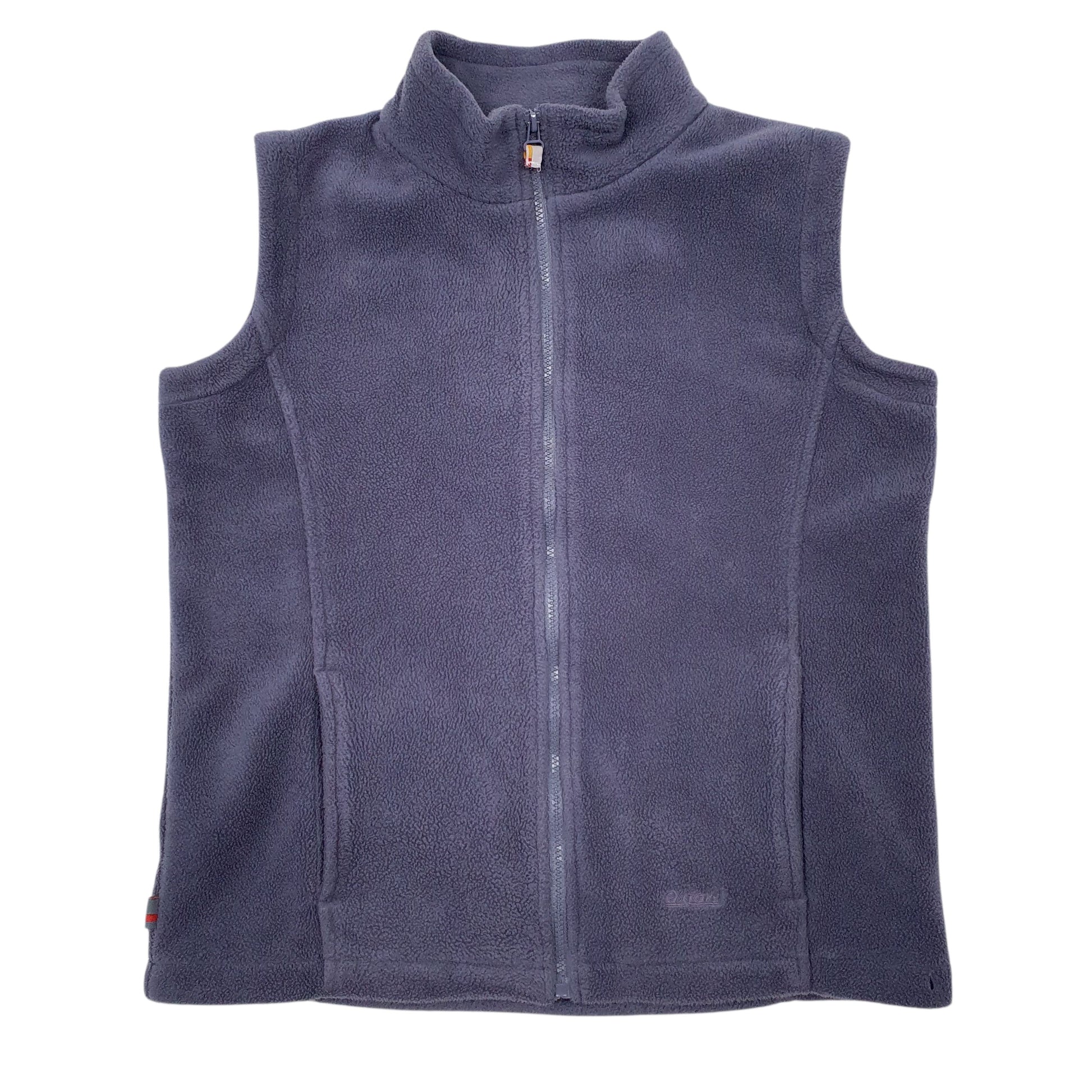 Womens Blue Oxford  Gilet Jumper
