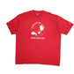 Mens Red Fruit Of The Loom Single Stitch Vintage 90s Short Sleeve T Shirt