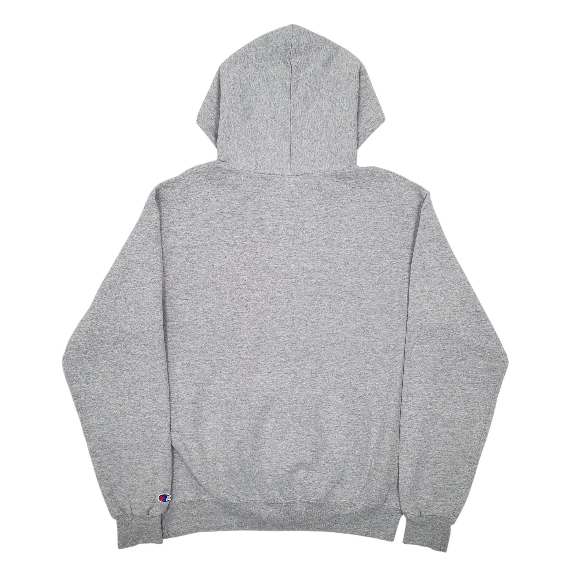 Mens Grey Champion  Hoodie Jumper