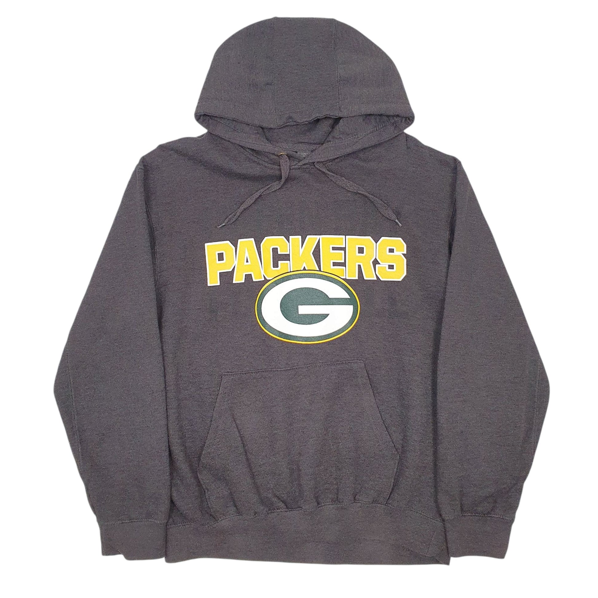 Mens Grey NFL Green Bay Packers Hoodie Jumper