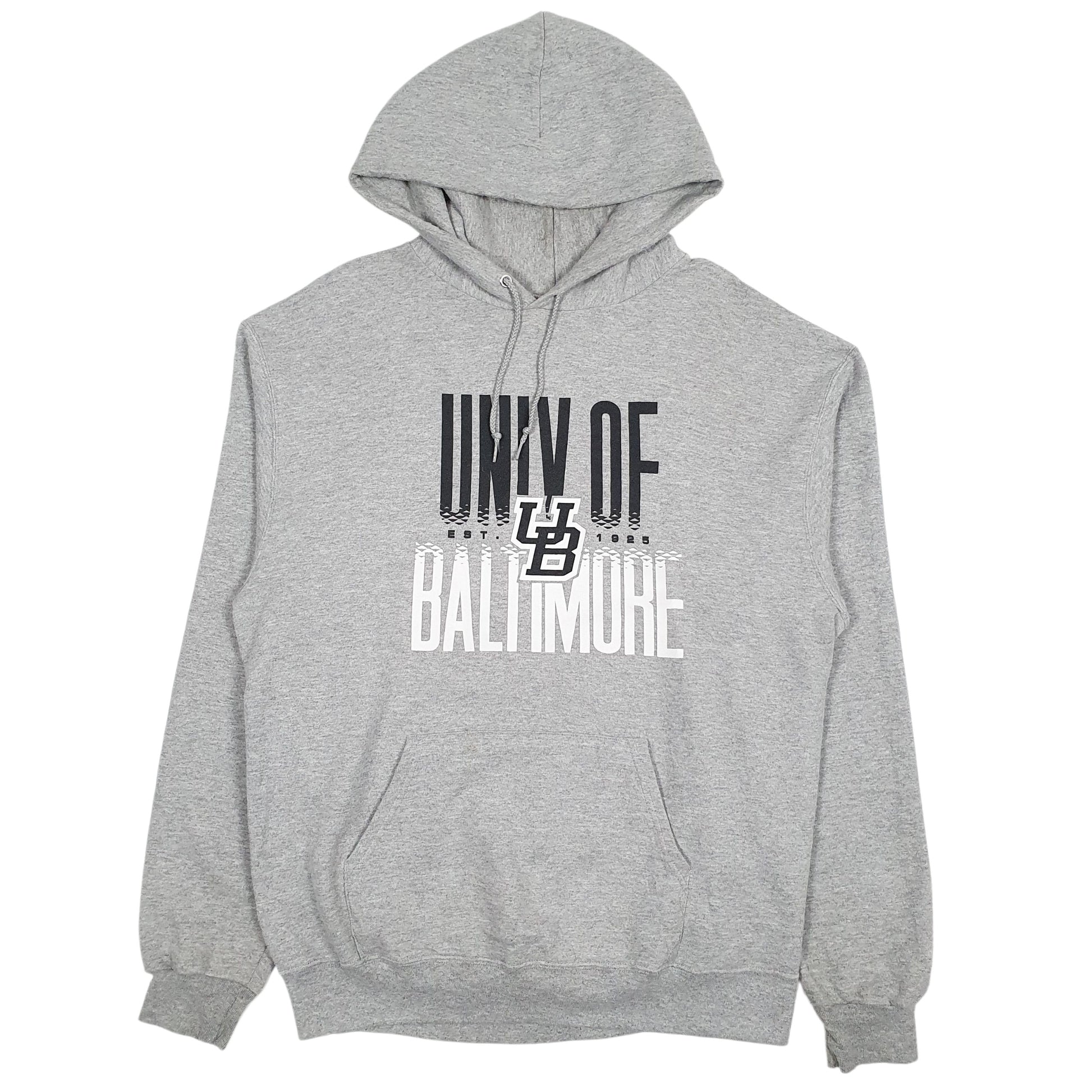 Mens Grey Champion University Of Baltimore Hoodie Jumper