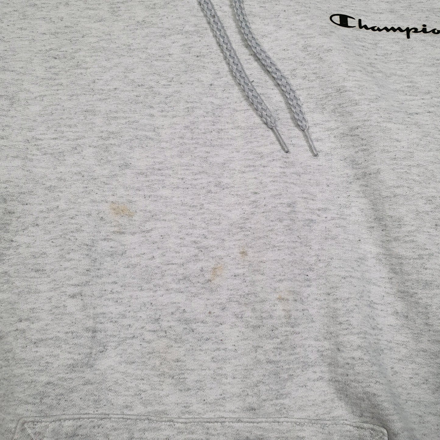 Mens Grey Champion  Hoodie Jumper