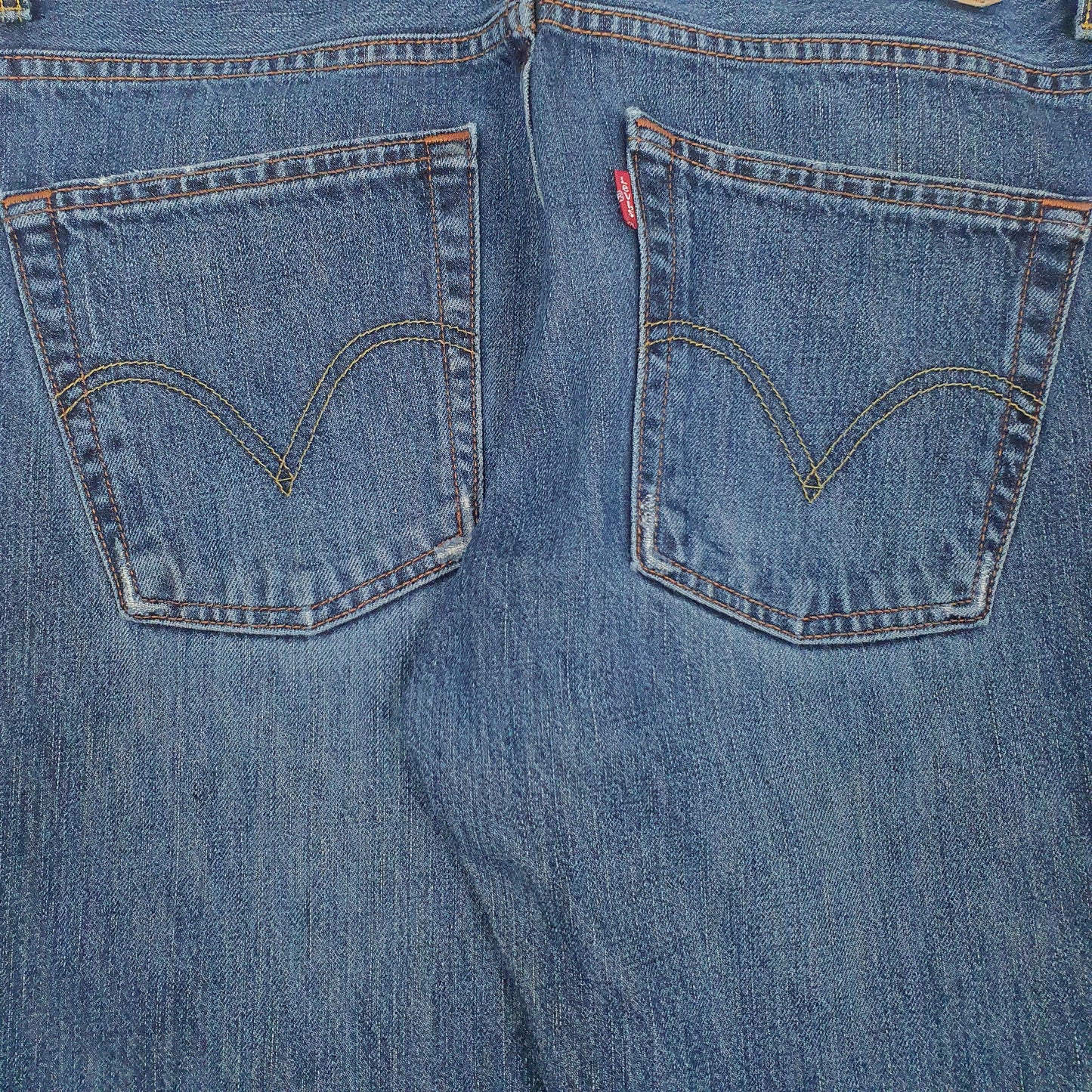 Mens Blue Levis  Crewneck Jeans