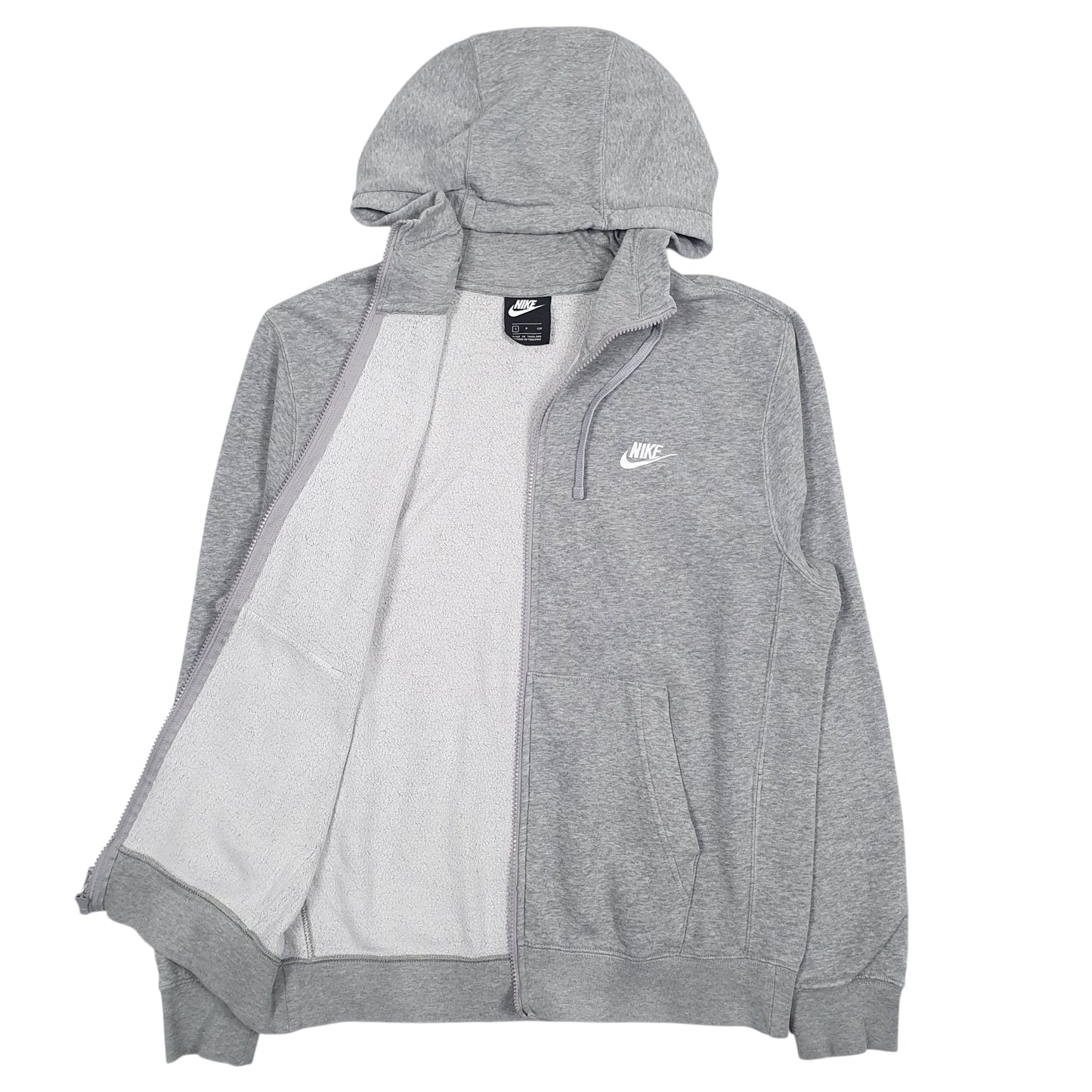 Mens Grey Nike  Full Zip Jumper