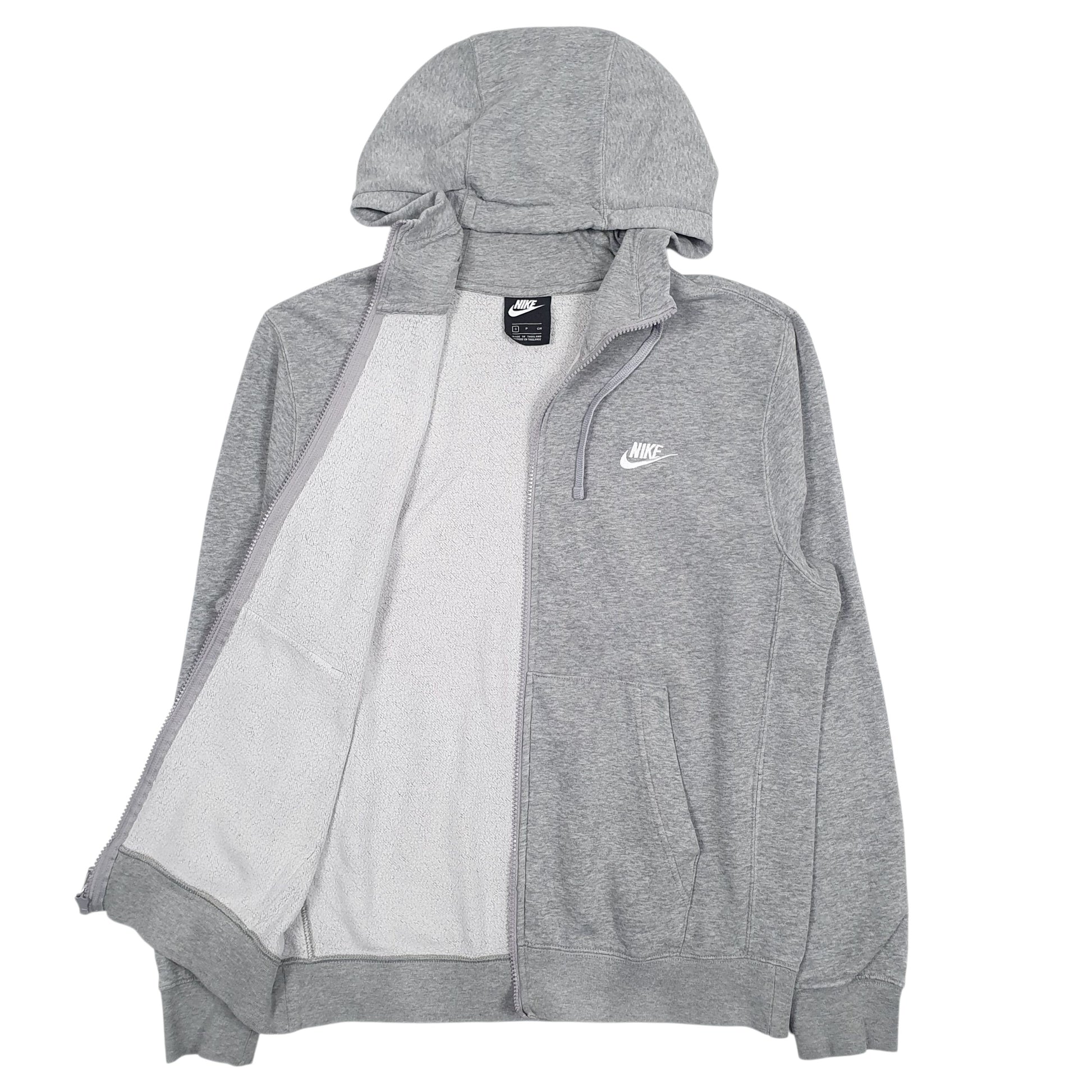 Mens Grey Nike  Full Zip Jumper