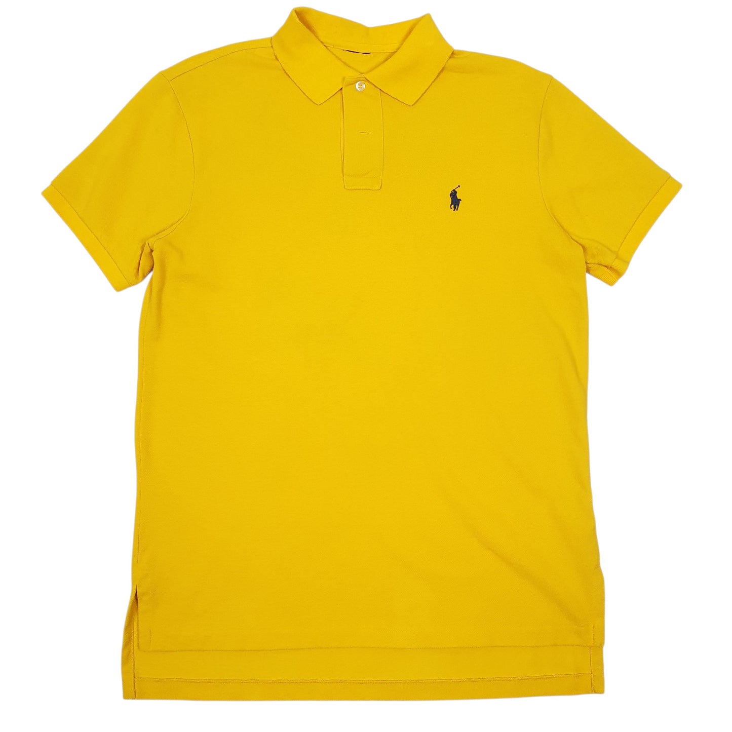 Mens Yellow Polo Ralph Lauren  Short Sleeve Polo Shirt