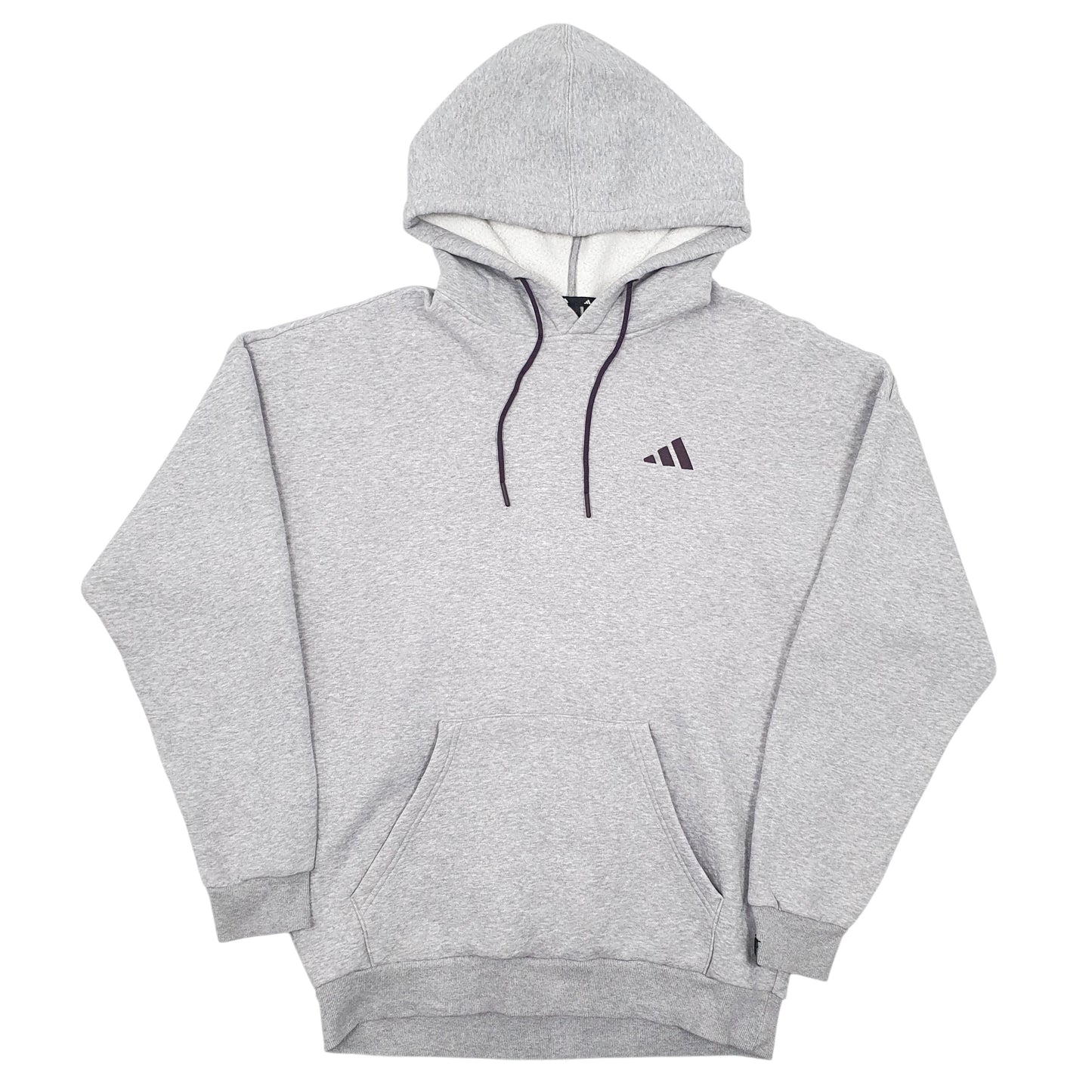 Mens Grey Adidas  Hoodie Jumper