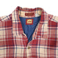 Mens Red Lee Vintage 90s Plaid Overshirt  Coat