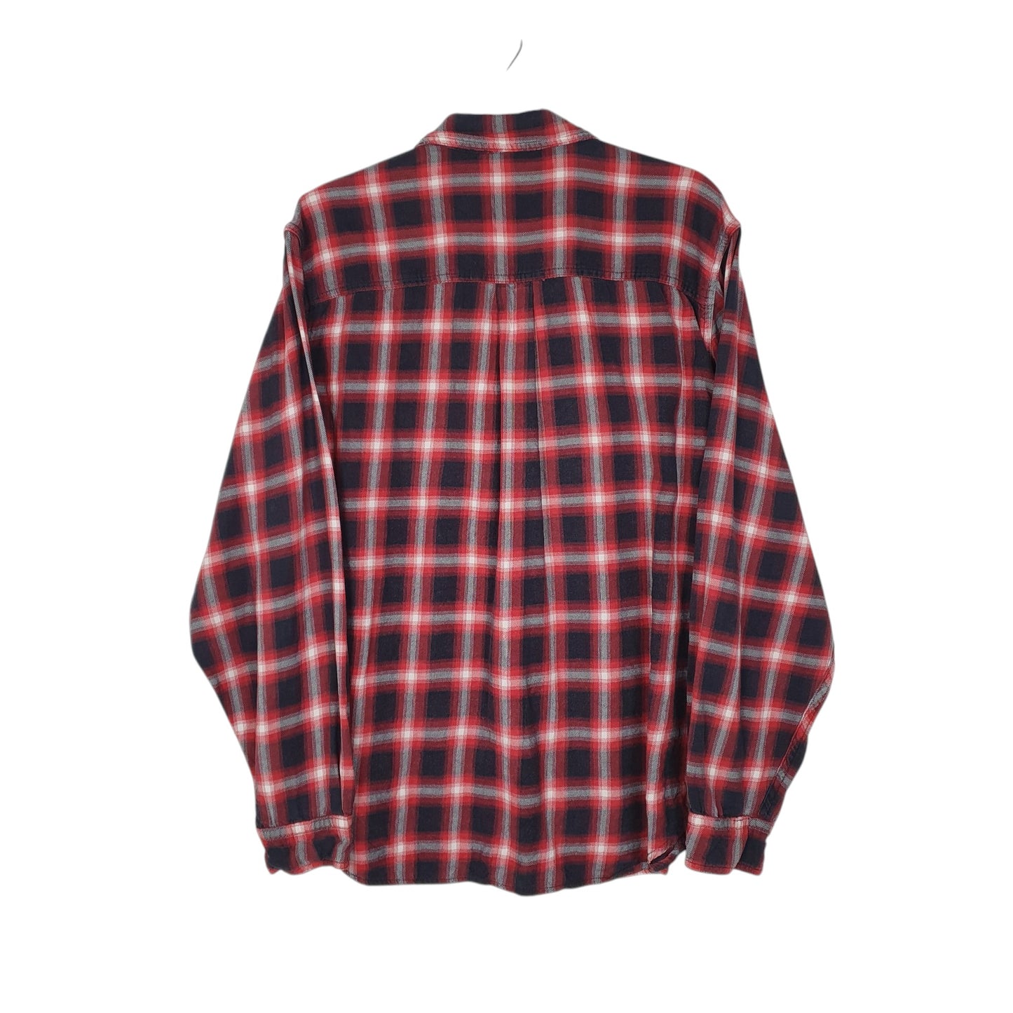Mens Red Woolrich Plaid  Shirt