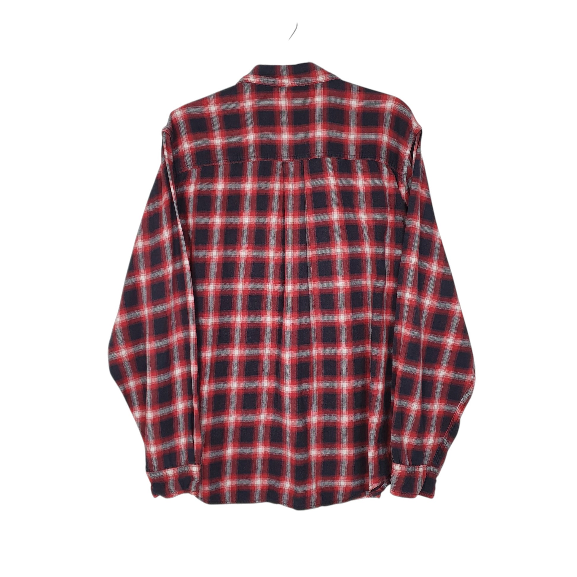 Mens Red Woolrich Plaid  Shirt