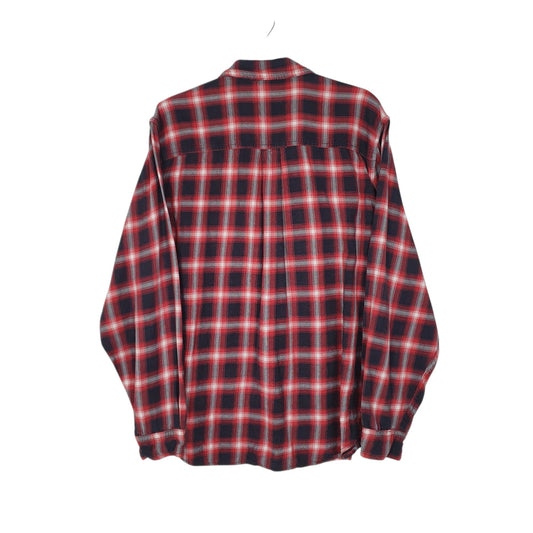 Mens Red Woolrich Plaid  Shirt