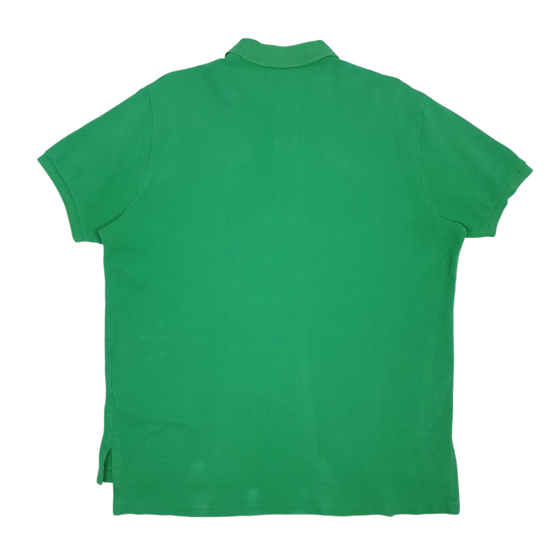 Mens Green Polo Ralph Lauren Custom Fit  Polo Shirt