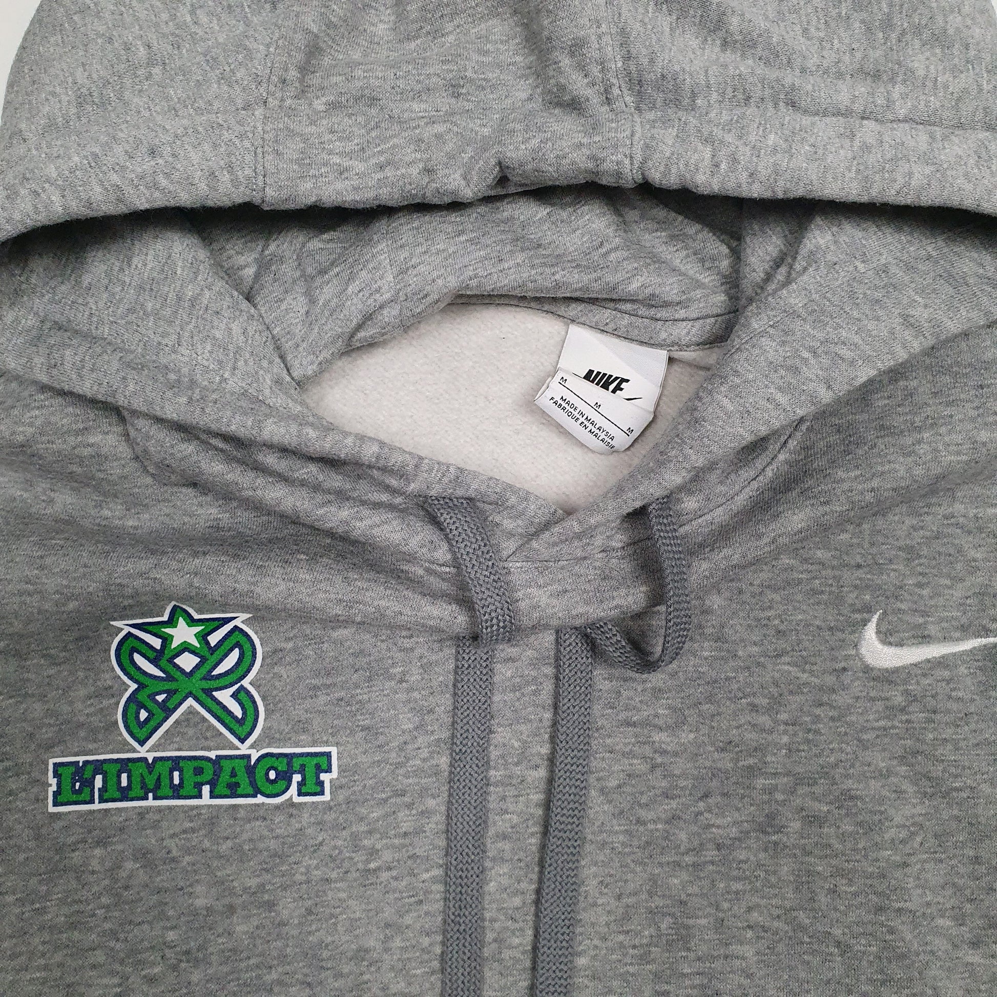 Mens Grey Nike L'impact Hoodie Jumper