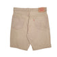 Mens Beige Levis 505 Vintage 00s  Shorts