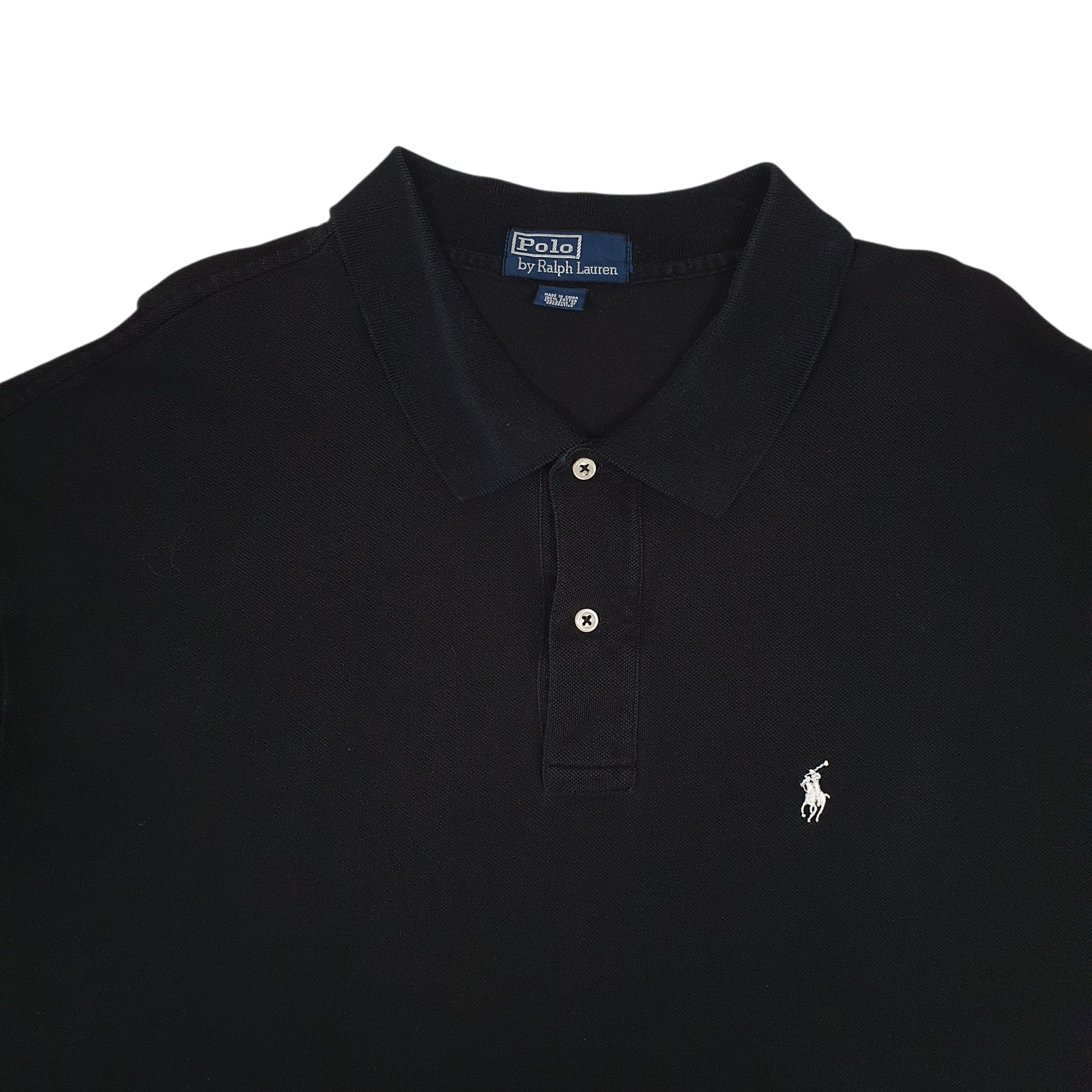 Mens Black Polo Ralph Lauren   Polo Shirt