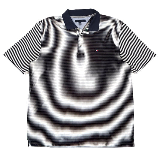 Mens Navy Tommy Hilfiger  Short Sleeve Polo Shirt