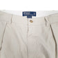 Mens Cream Polo Ralph Lauren Andrew Pant Pleated 90s  Trousers