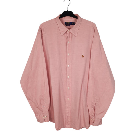 Mens Pink Polo Ralph Lauren  Long Sleeve Shirt