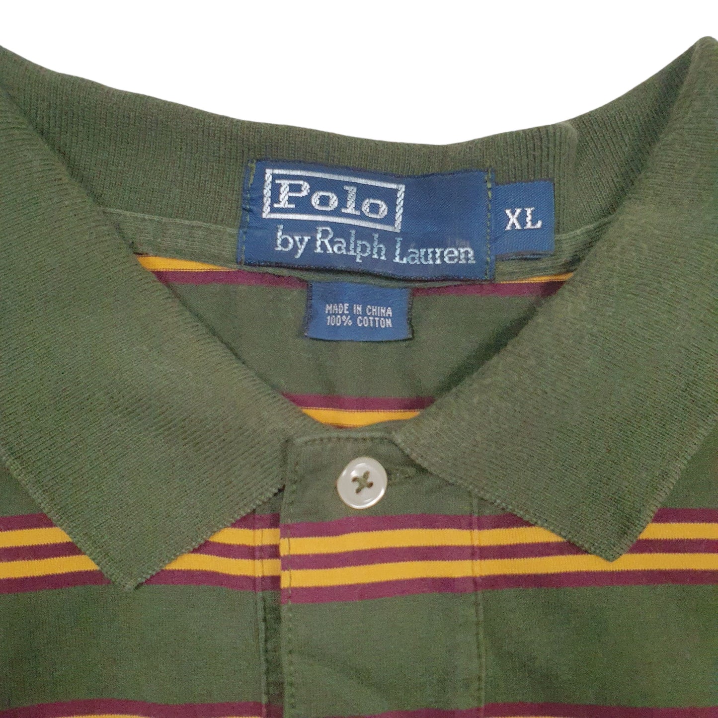 Mens Green Polo Ralph Lauren   Polo Shirt
