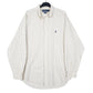 Mens White Ralph Lauren  Long Sleeve Shirt