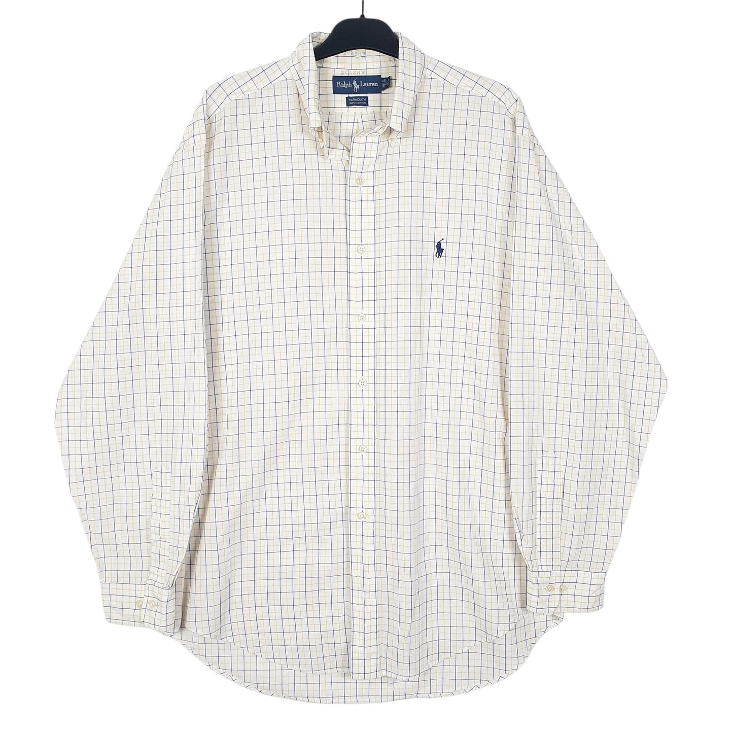 Mens White Ralph Lauren  Long Sleeve Shirt
