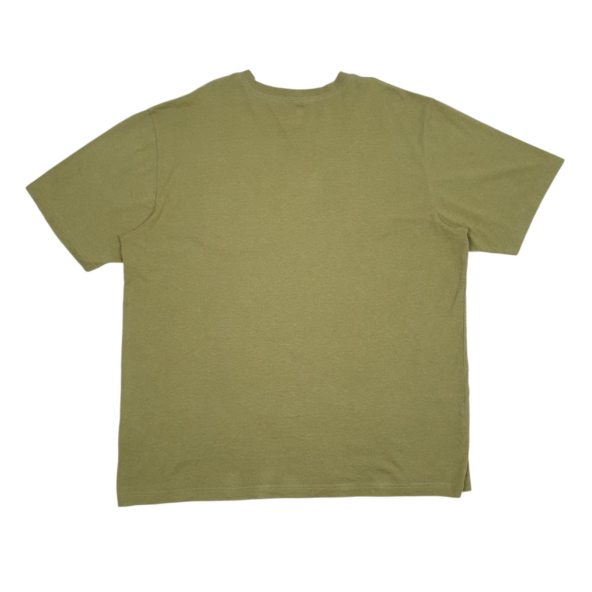 Mens Green Carhartt   T Shirt