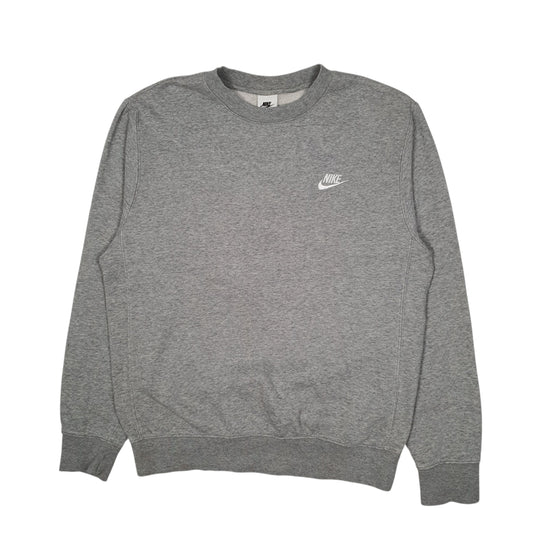 Mens Grey Nike  Crewneck Jumper