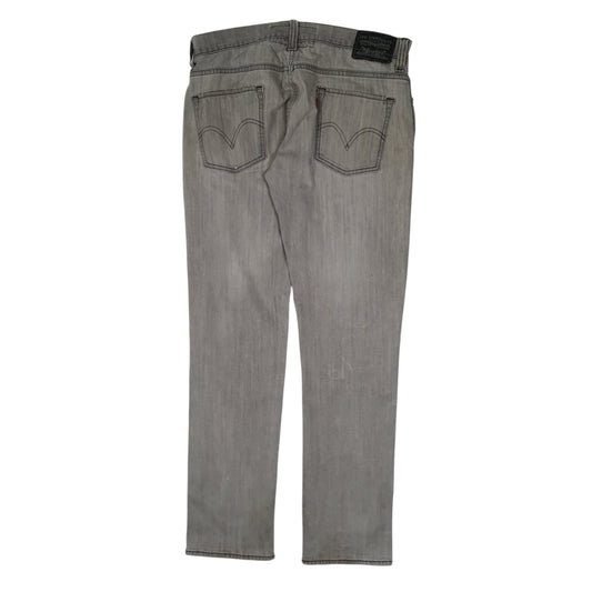 Mens Grey Levis Stretch  Jeans