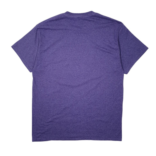 Mens Purple Port & Company Healthcare NHS  T Shirt