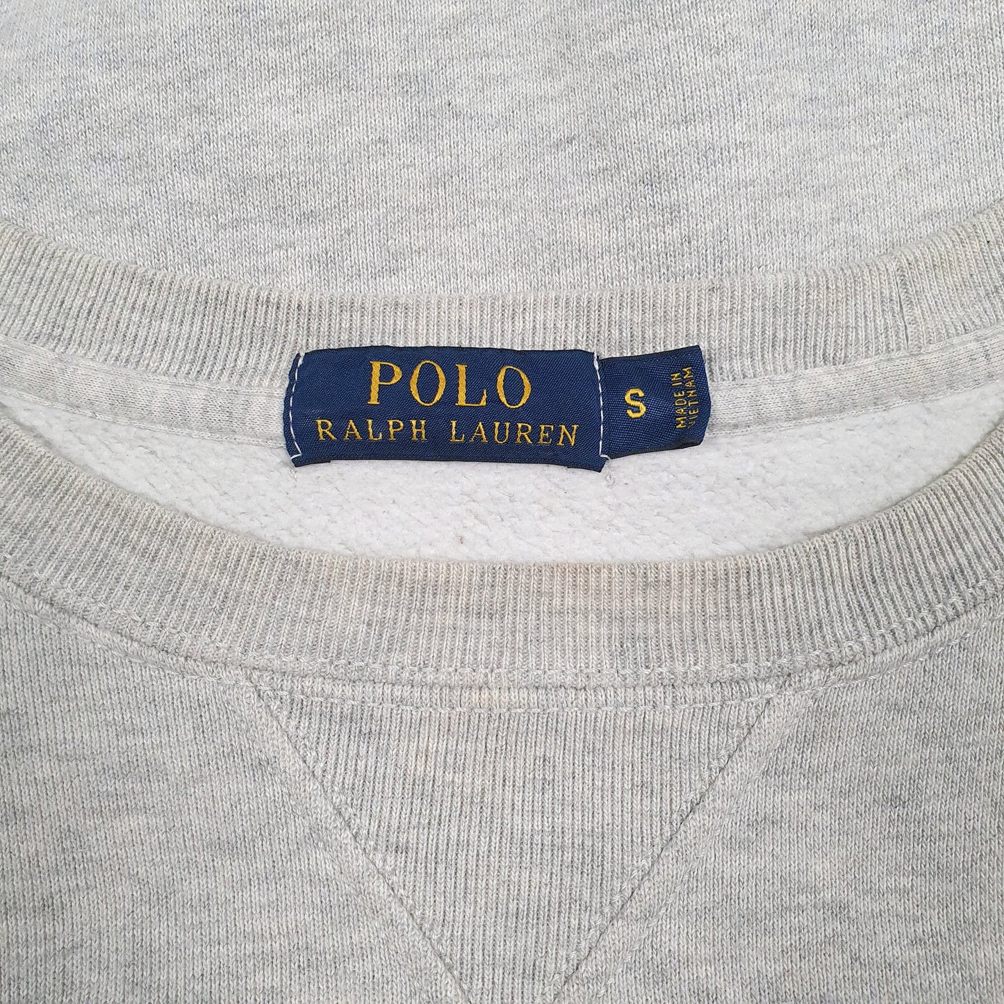 Mens Grey Polo Ralph Lauren  Crewneck Jumper