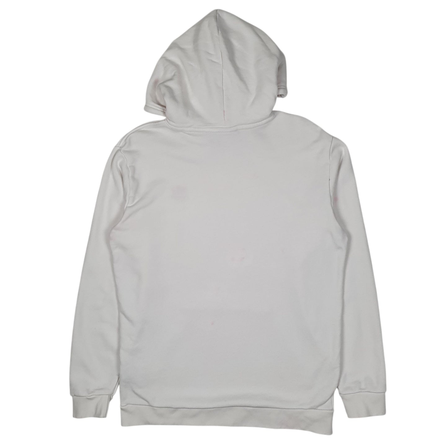 Mens White Adidas  Hoodie Jumper