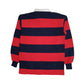 Mens Red Barbarian Rugby PW Colonials Hoodie Polo Shirt