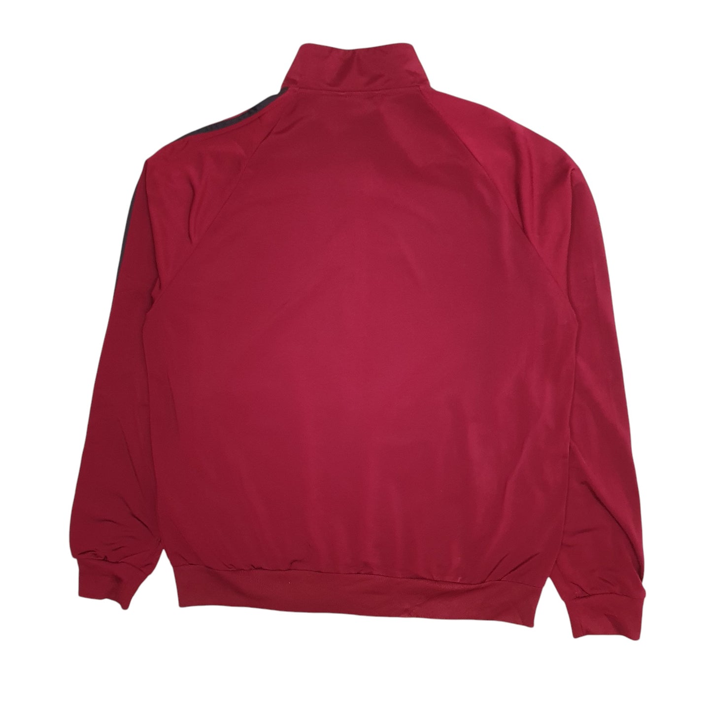 Mens Burgundy Adidas Track  Coat