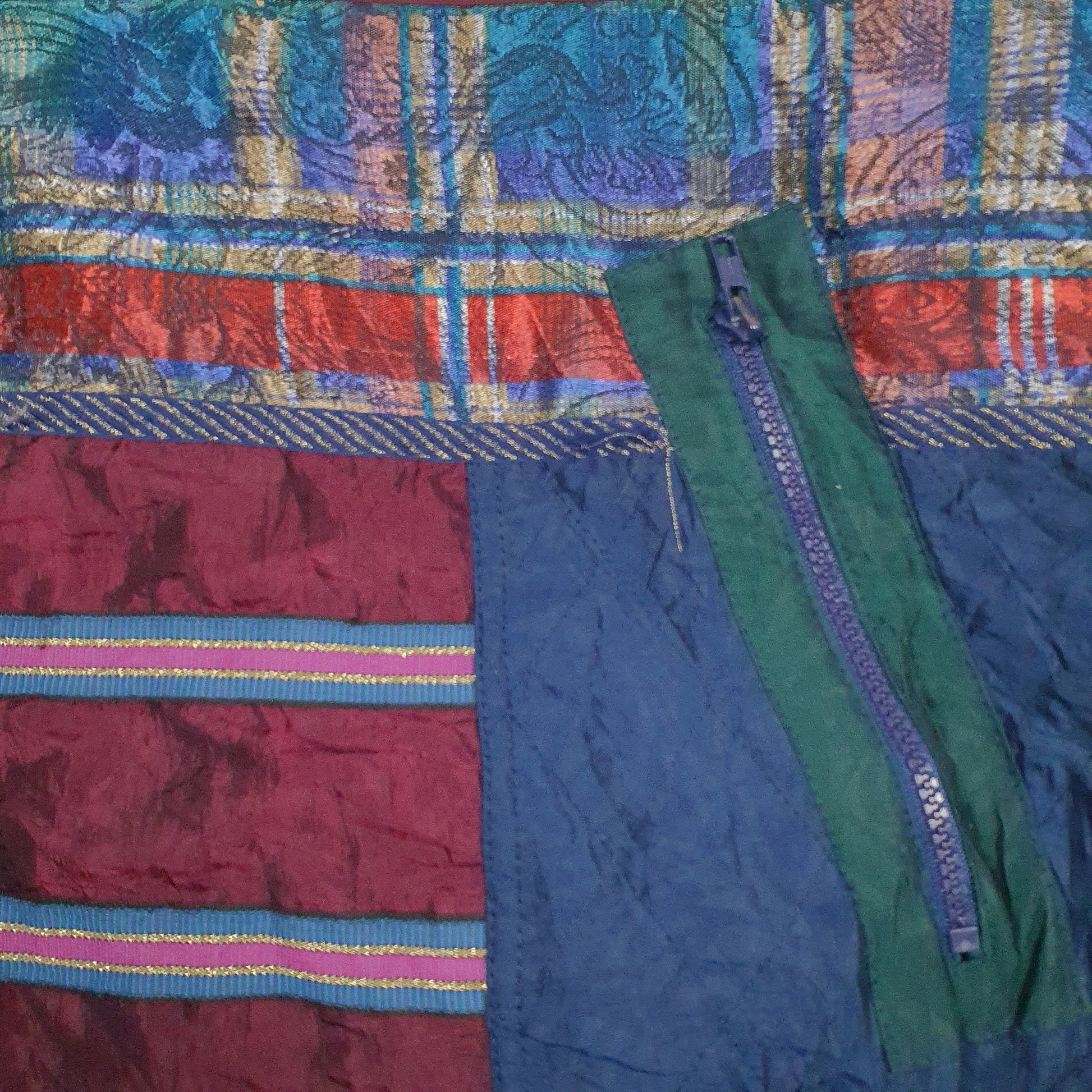 Mens Navy G 4000 Vintage 90s Baggy Funky  Coat