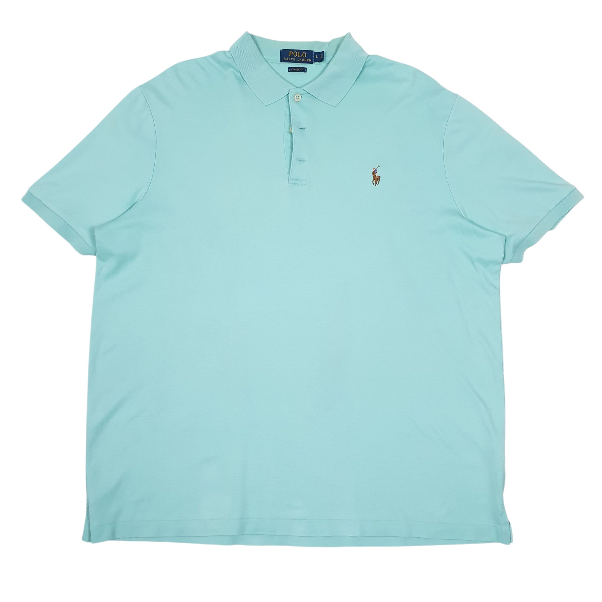 Mens Blue Polo Ralph Lauren  Short Sleeve Polo Shirt