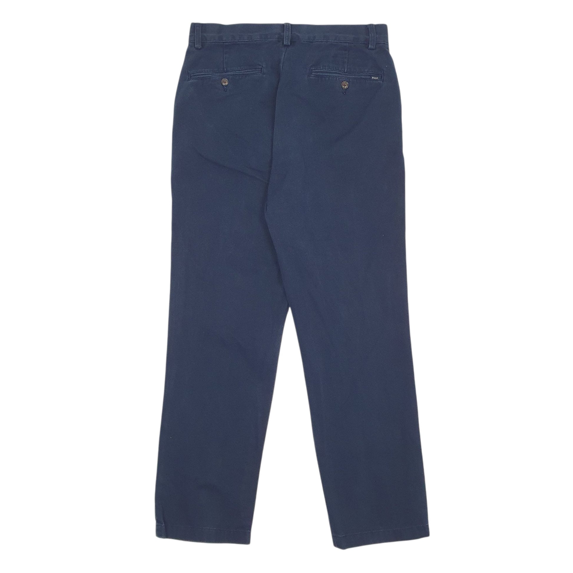 Mens Navy Polo Ralph Lauren Classic Fit  Trousers
