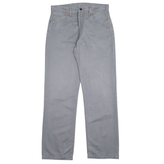 Mens Grey Levis 551 Chino Trousers