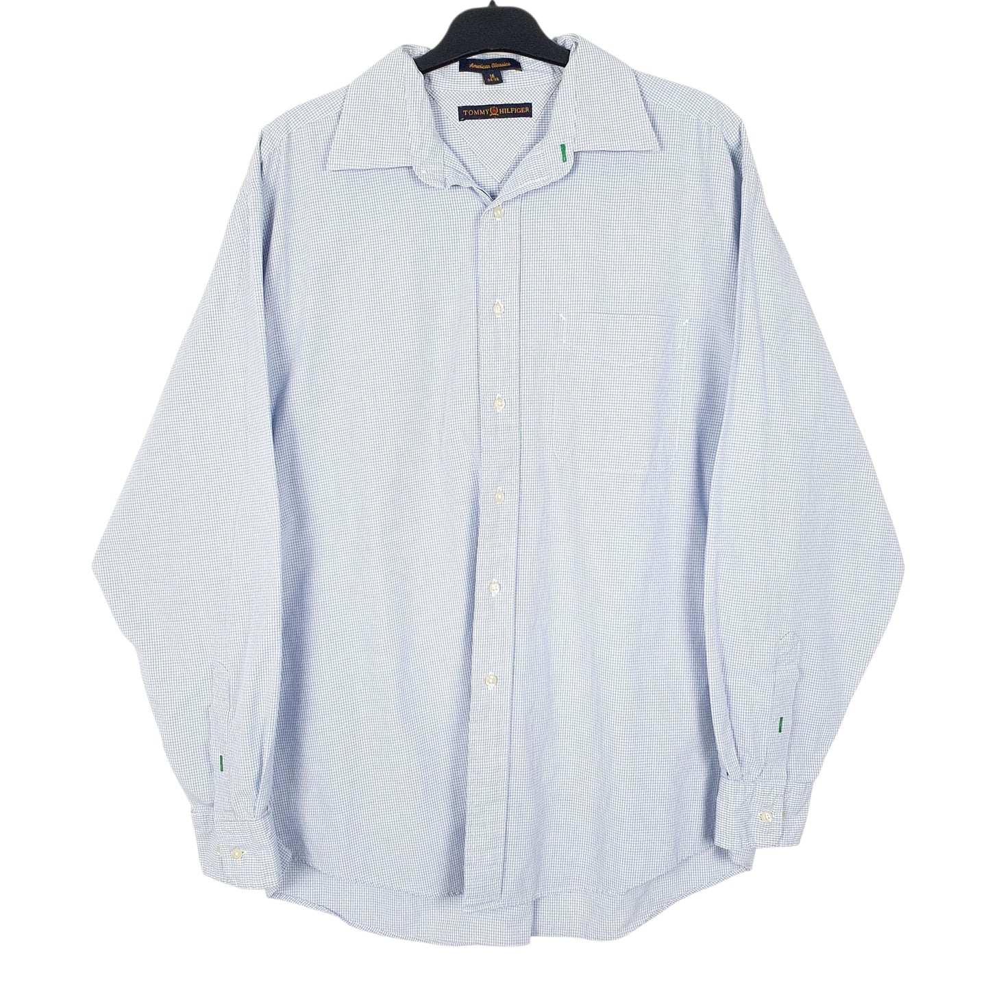 Mens Blue Tommy Hilfiger  Long Sleeve Shirt