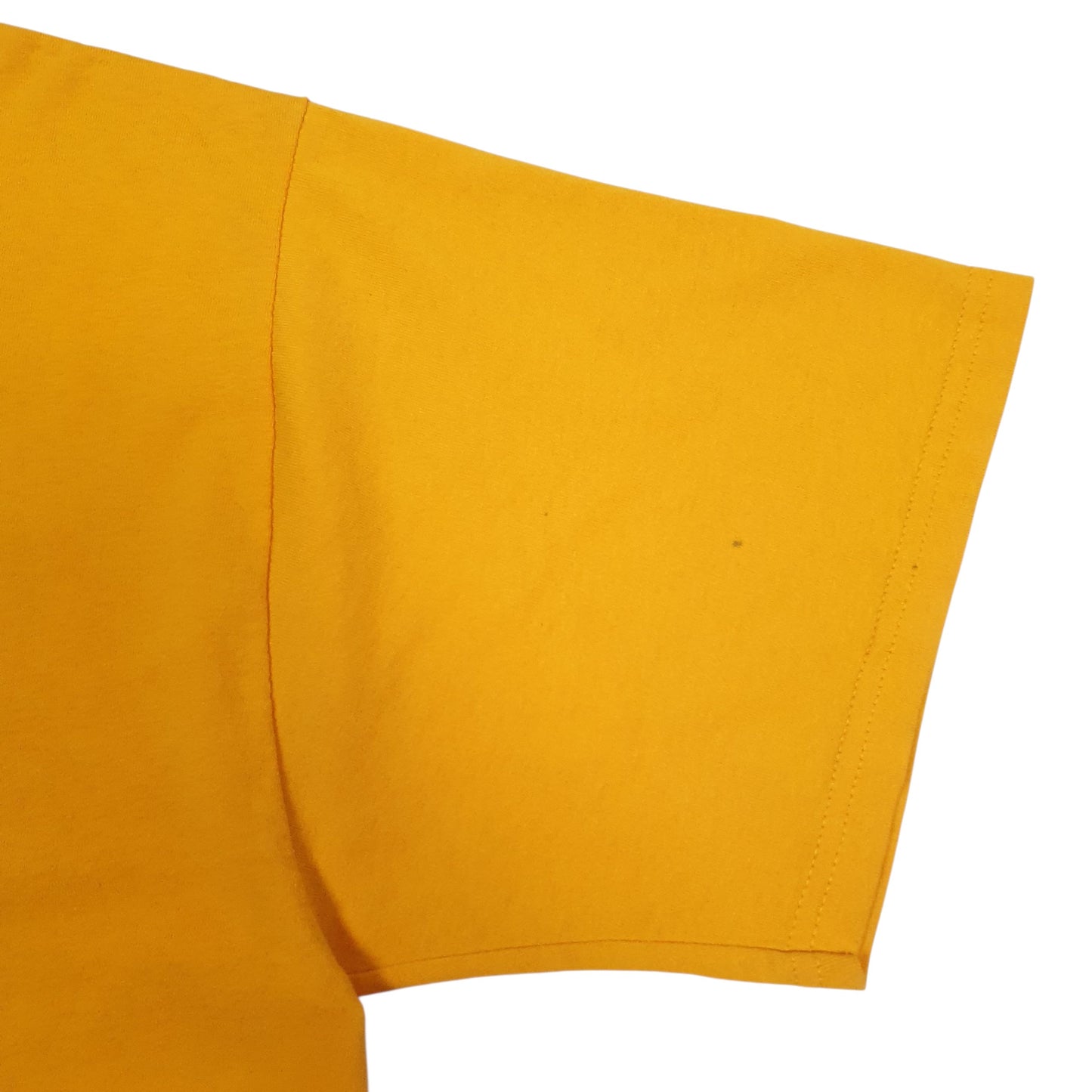 Mens Yellow Jerzees   T Shirt