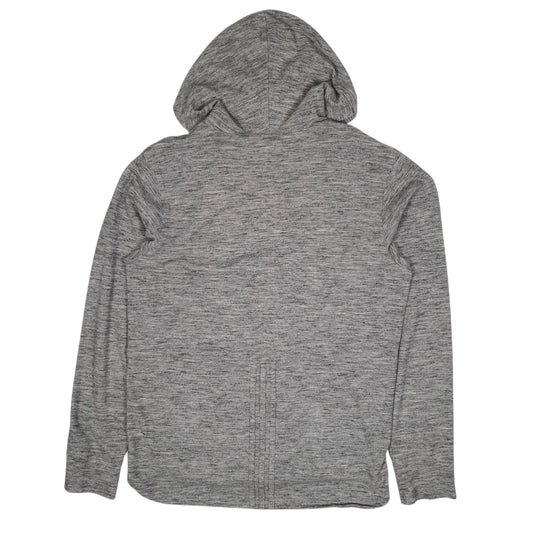 Mens Grey Adidas Lightweight Hoodie Jumper