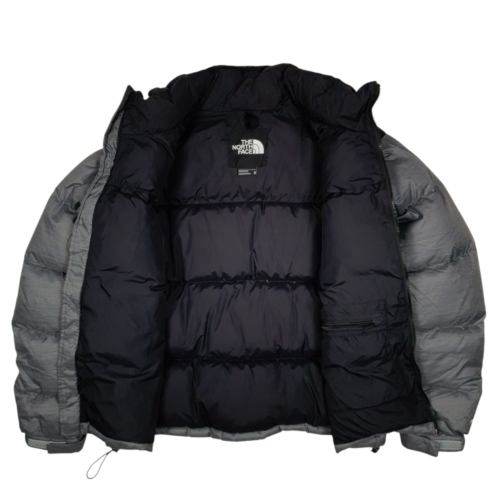 Mens Grey The North Face Nuptse Retro 1996  Coat
