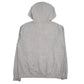 Mens Grey Champion Spellout Hoodie Jumper