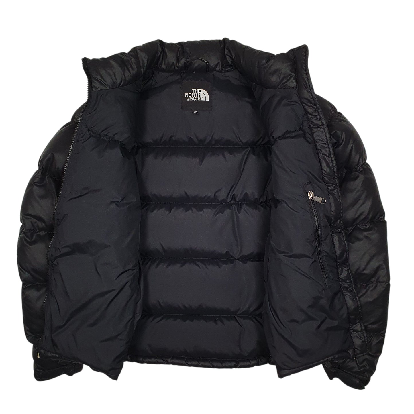 Womens Black The North Face Nuptse  Coat