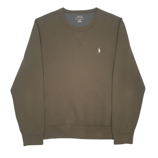 Mens Khaki Polo Ralph Lauren  Crewneck Jumper