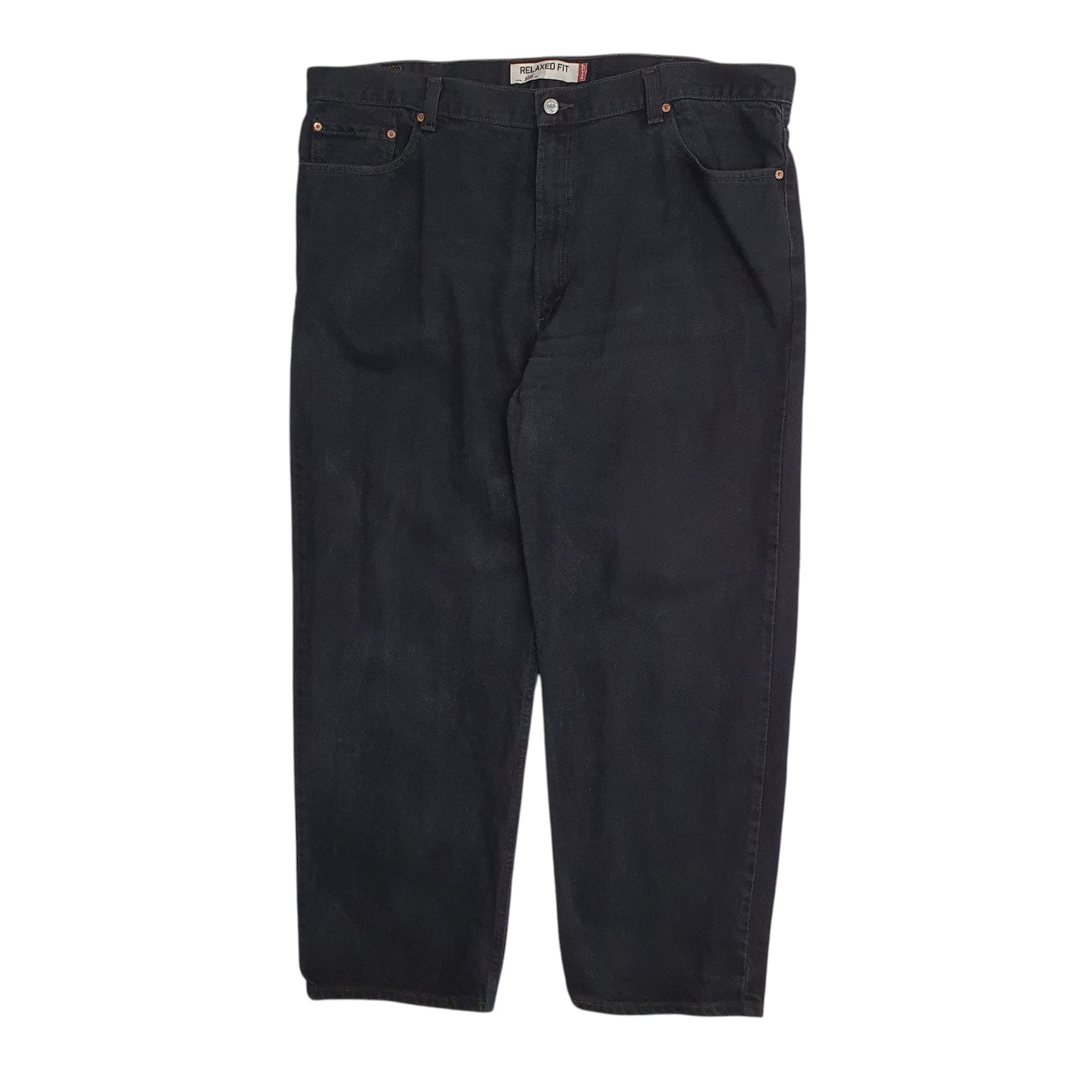 Mens Black Levis  550 JeansW44 L30
