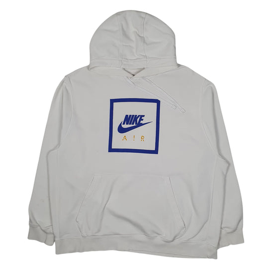 Mens White Nike  Hoodie Jumper