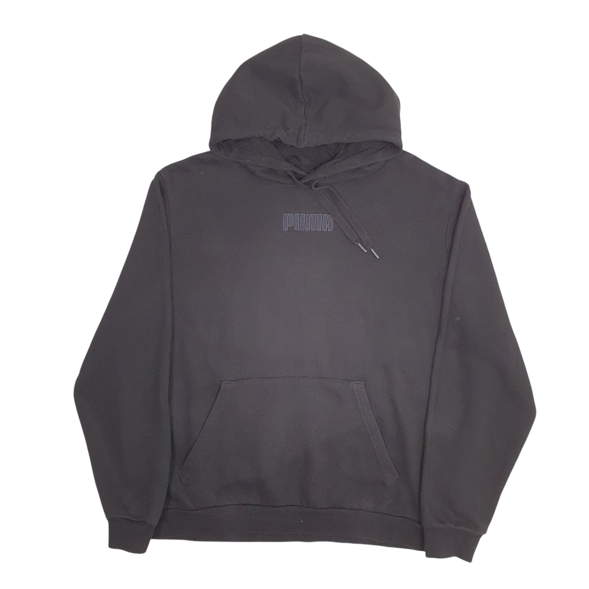 Mens Black Puma  Hoodie Jumper