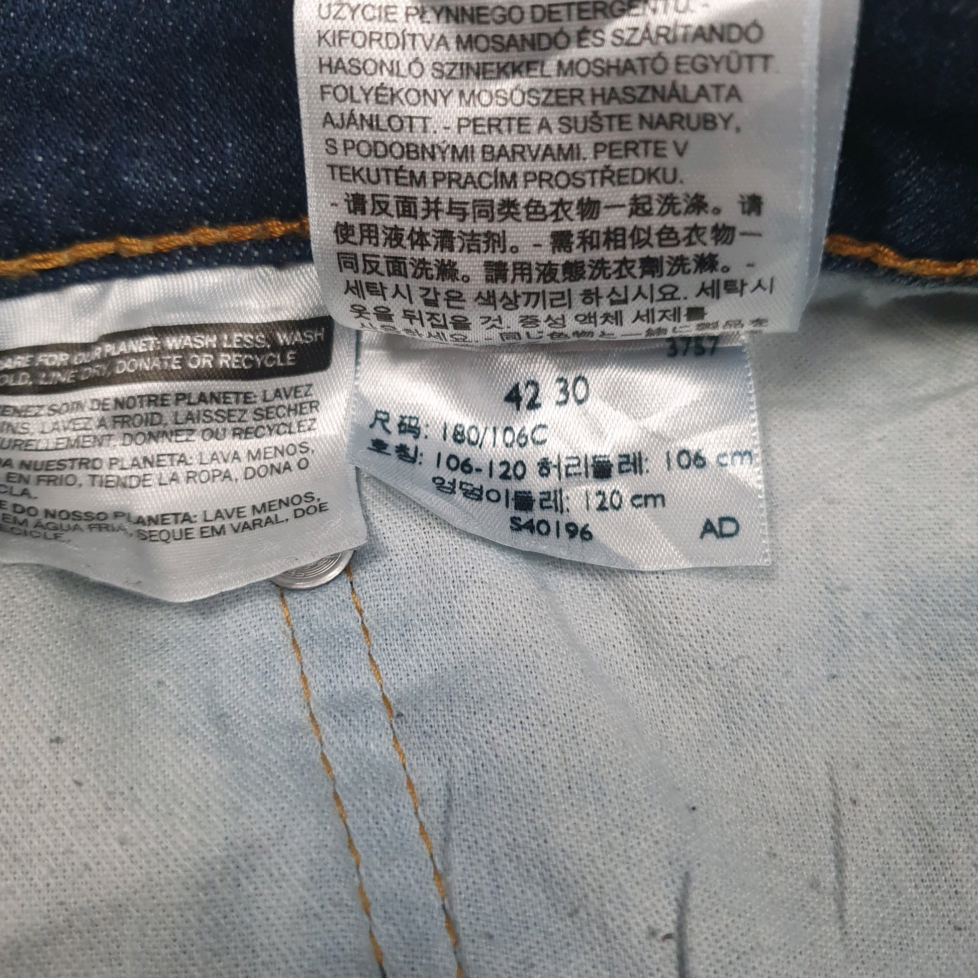 Mens Blue Levis   Jeans